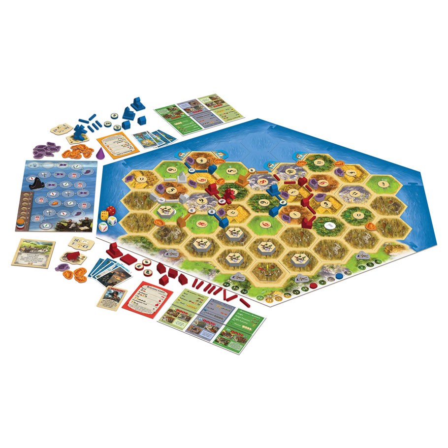 Catan : Legend of the Conquerors (Cities and Knights Scenario)